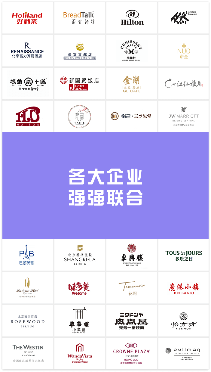 各大企业强强联合